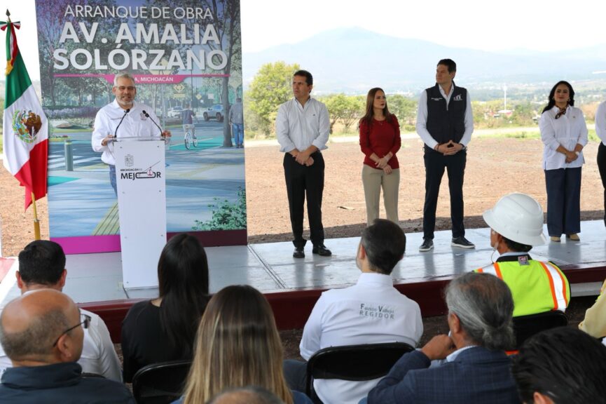 Ampliación de av. Amalia Solórzano
