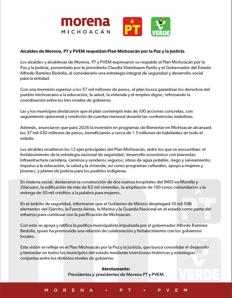 Alcaldes 4T