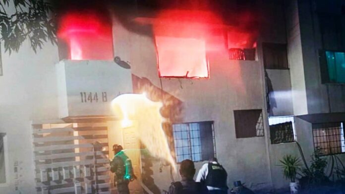 incendio de vivienda