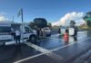 Vuelca camioneta tras chocar contra objeto fijo en la carretera Morelia-Pátzcuaro