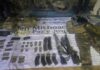 Ejército y Guardia Civil localizan presunto campamento delictivo en Uruapan; aseguran armas y equipo táctico