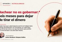 Bachear no es gobernar: seis meses para dejar de tirar el dinero