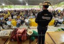 Desde Apatzingán, Octavio Ocampo reafirma compromiso con la pacificación y el rescate del campo
