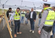 Supervisa Bedolla tramo del segundo anillo periférico que conectará las salidas a Quiroga y Pátzcuaro