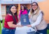 Dayana Pérez Mendoza entrega escrituras a familias de la colonia Jesús Pérez Gaona
