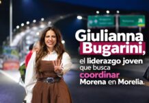 Giulianna Bugarini, el liderazgo joven con experiencia política que busca coordinar Morena en Morelia