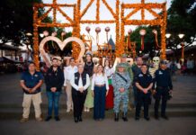 Dayana Pérez Mendoza inaugura el Festival de las Ánimas 2026 y da arranque al operativo de seguridad en Salvador Escalante