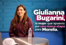 Giulianna Bugarini apuesta por una nueva etapa para Morelia, con atención a las colonias olvidadas