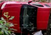 Acribillan a dos hombres en una camioneta sobre la San Miguel del Monte-Tumbisca